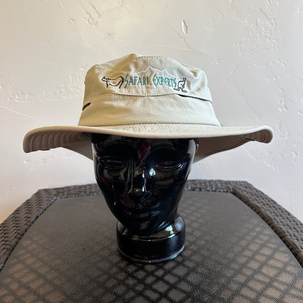 Fahrenheit Headwear Safari Experts Bucket Boonie Hat Embroidered Size OSFM